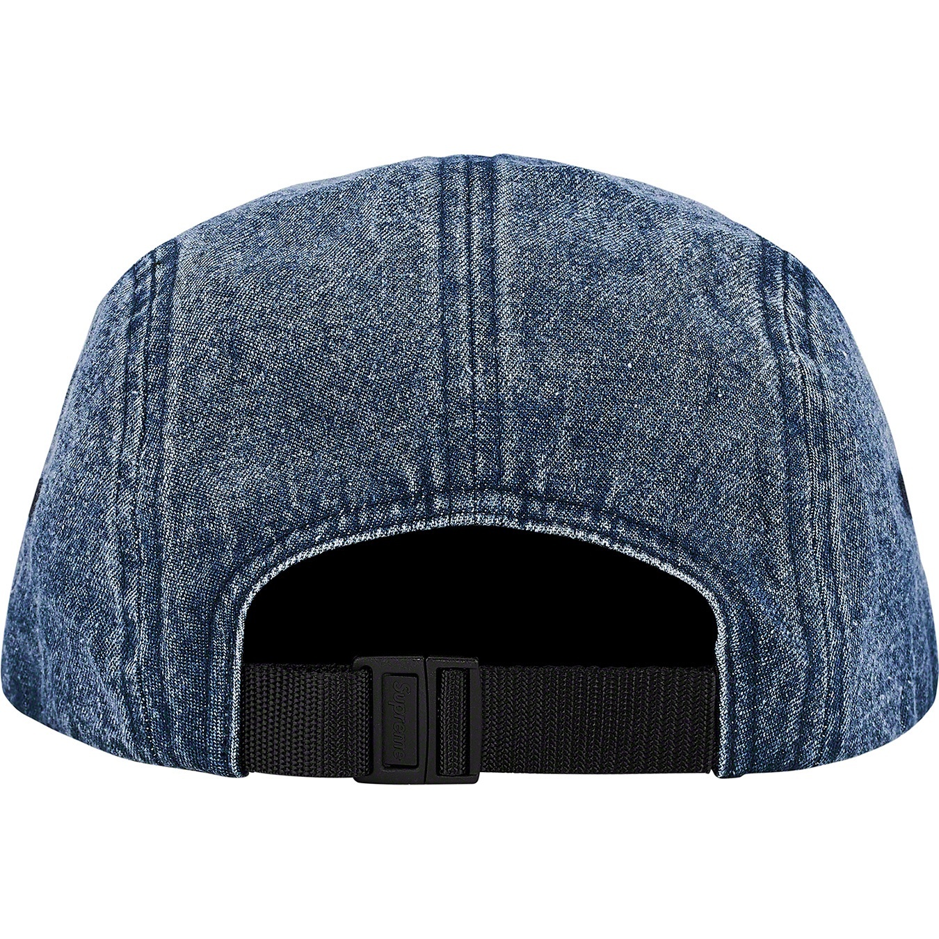 Embossed Denim Camp Cap view 5